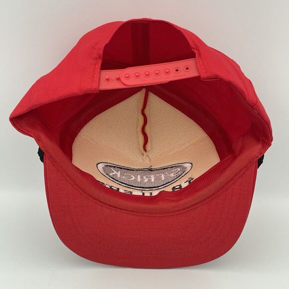 Vintage Strick Trailers Snapback Trucker Hat Cap Rare  Indiana - Picture 12 of 14